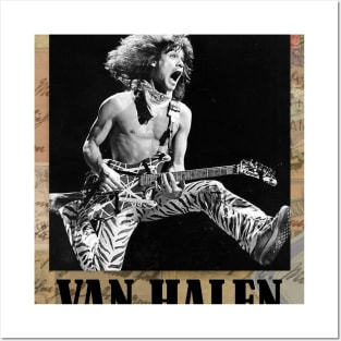 Van Halen // Vintage Frame Posters and Art